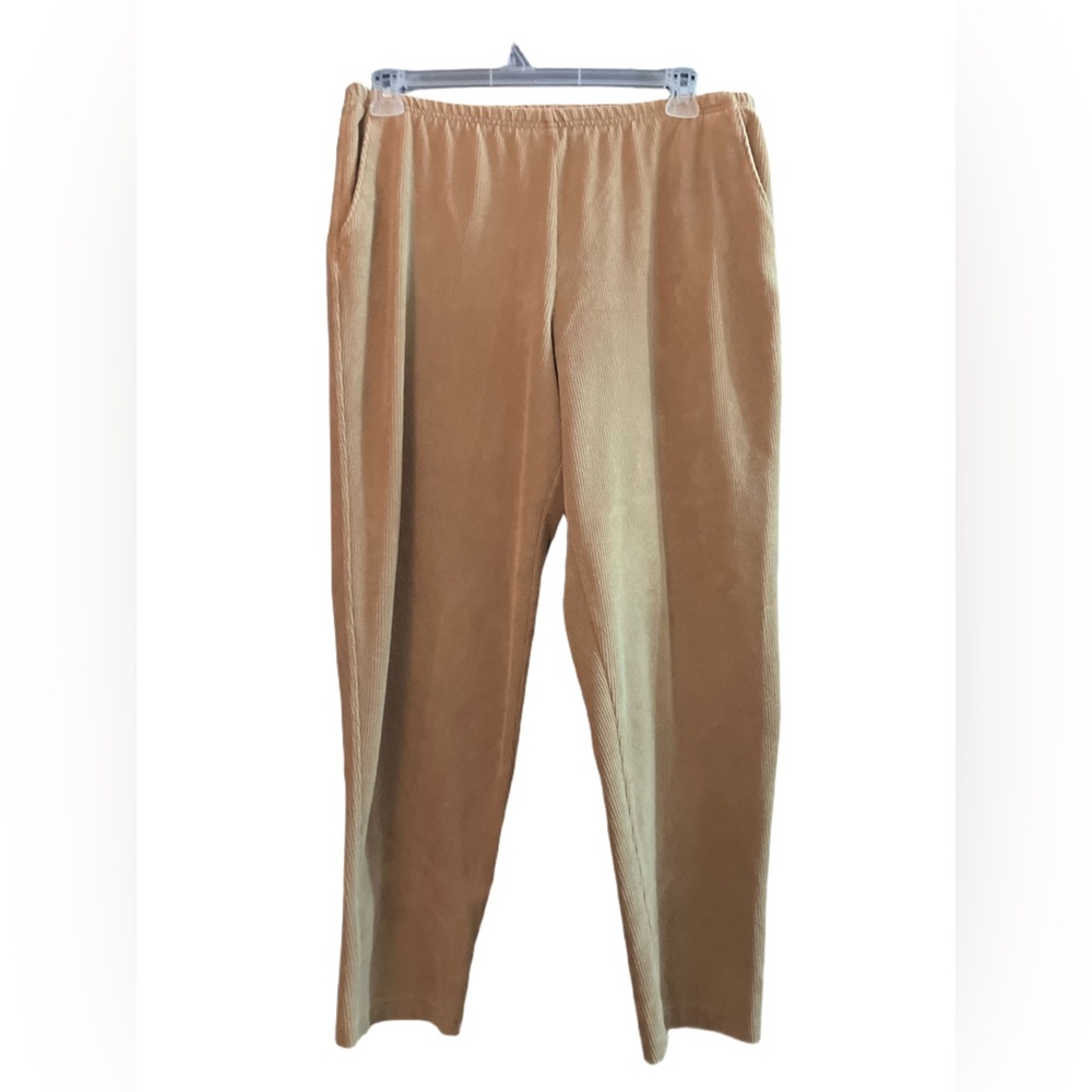Lands' End Tan Straight Leg Pants